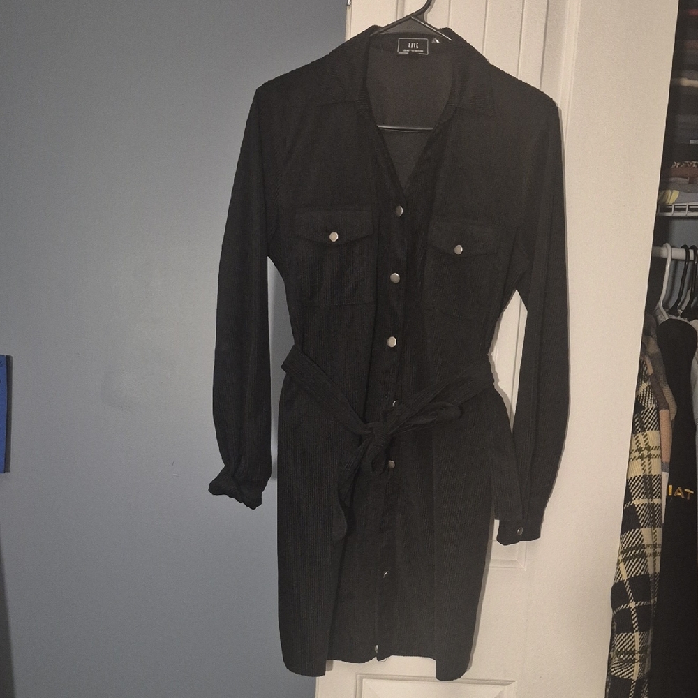 Have Black Long Sleeve Dress